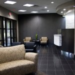 Endodontic Specialists' beautiful reception area.