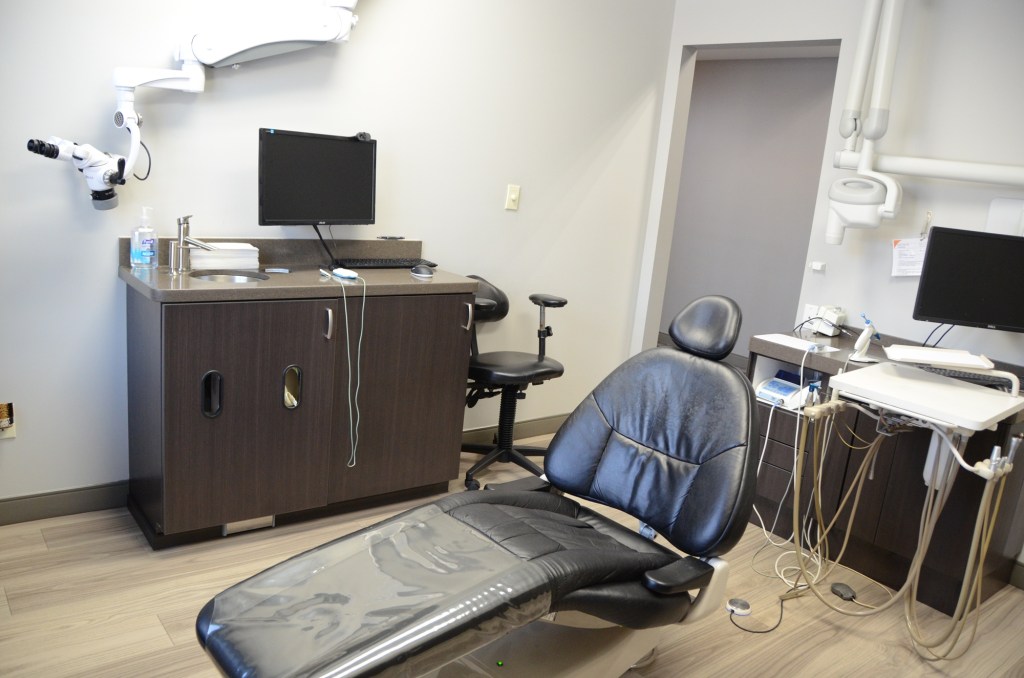 Dental exam room